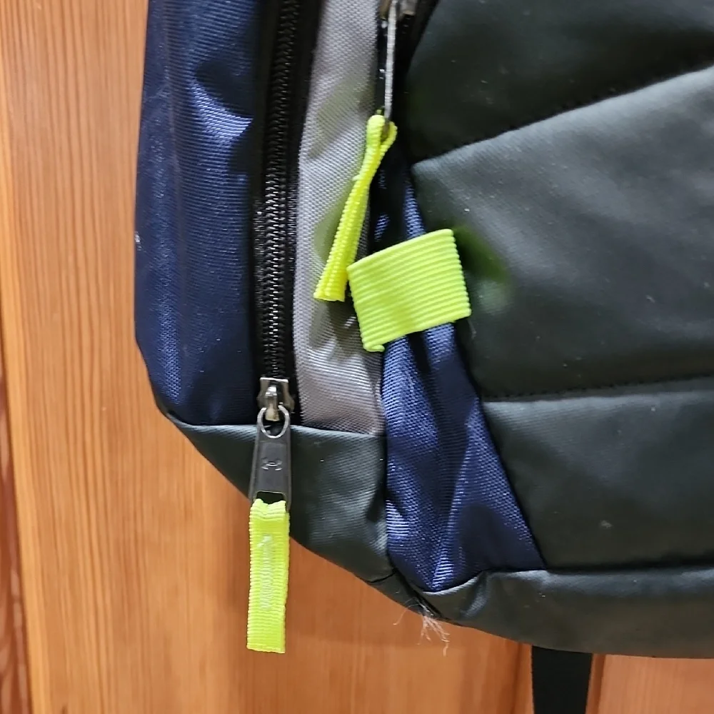 Under Armour Storm1 Navy and Neon Green/yellow Backpack